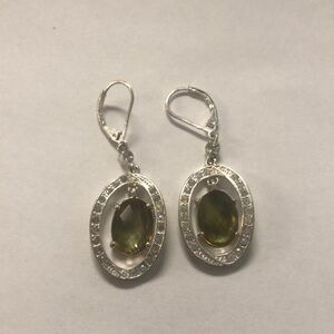 Rhinestone earrings